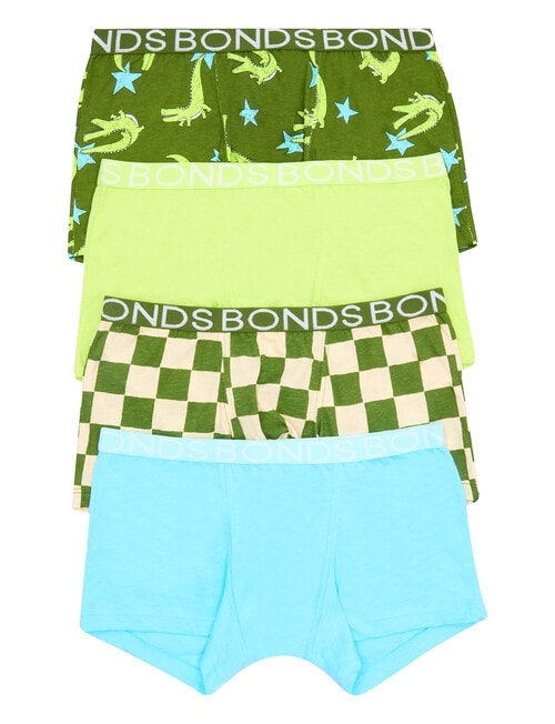 Bonds Multipack Trunk, 4-Pack, Croc Star Mini product photo
