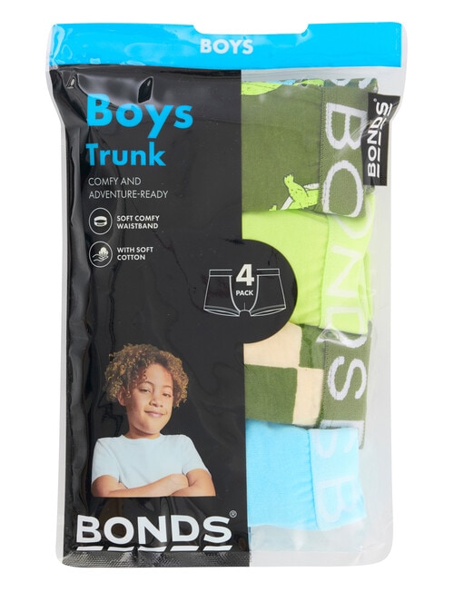 Bonds Multipack Trunk, 4-Pack, Croc Star Mini product photo View 03 L