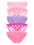 Bonds Multipack Bikini, 5-Pack, Checkered Bows Mini product photo