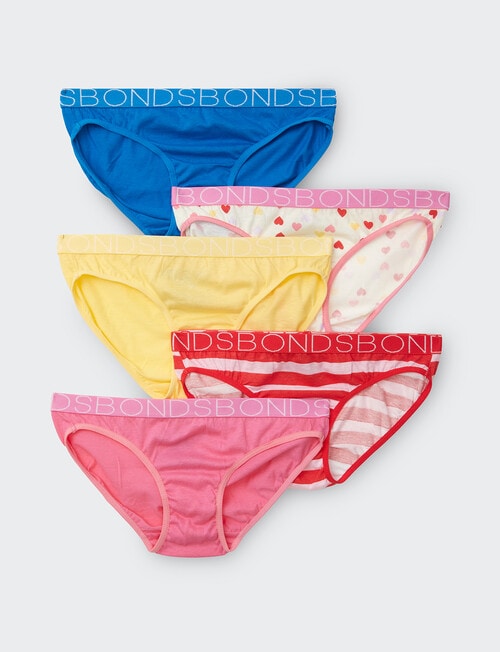 Bonds Multipack Bikini, 5-Pack, Lots Of Love Mini product photo