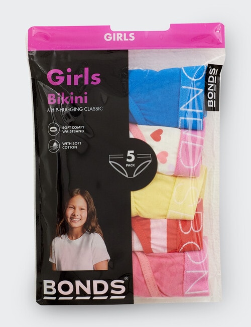 Bonds Multipack Bikini, 5-Pack, Lots Of Love Mini product photo View 04 L