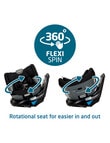 Maxi-Cosi Emme 360&deg; Rotating All in One, Midnight Black product photo View 07 S