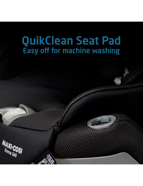 Maxi-Cosi Emme 360&deg; Rotating All in One, Midnight Black product photo View 10 L