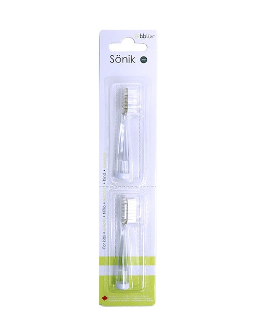 BBLUV Replacement Tooth Brush Heads, 2-Pack, 36m+ product photo