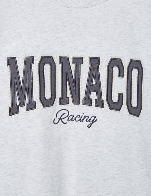 No Issue Monaco Short Sleeve Tee, Greymarle product photo View 02 L
