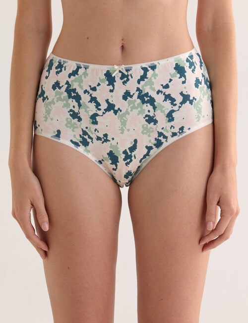 Lyric Full Briefs, 4-Pack, Camo product photo View 02 L