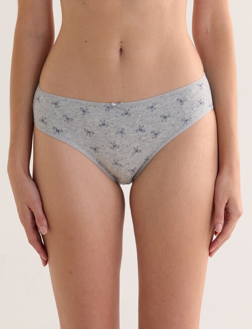 Lyric Bikini Briefs, 4-Pack, Bows product photo View 02 L