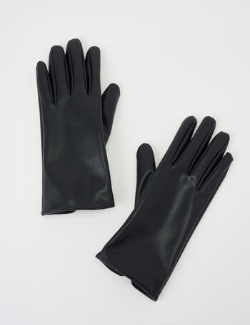 Boston + Bailey PU Glove, Black product photo