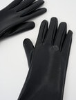 Boston + Bailey PU Glove, Black product photo View 03 S
