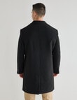 Laidlaw + Leeds Mason Car Coat, Black product photo View 02 S