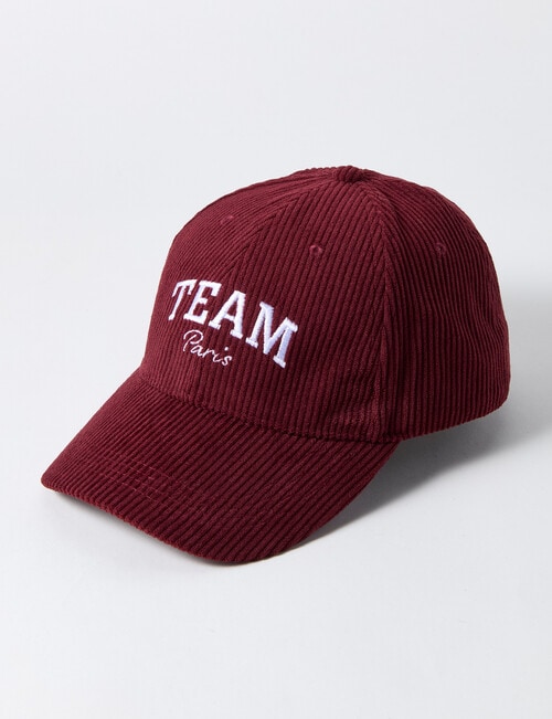 Zest Cord Cap, Cherry Lacquer product photo