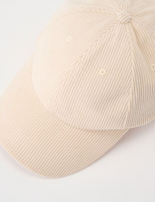 Zest Cord Cap, Bone product photo View 03 L