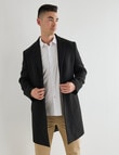 Laidlaw + Leeds Mason Car Coat, Black product photo View 08 S