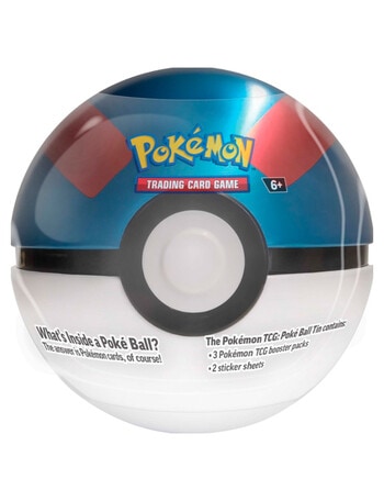 Pokemon Trading Card Pok&eacute; Ball Tin, Assorted product photo
