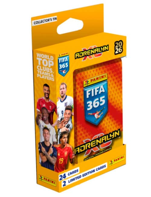 Cards FIFA 365 Adrenalyn XL 2026 Soccer Tin, Assorted product photo