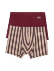 Jockey Skants Trunks, 2-Pack, Fresh Mulberry & Junior Collegiate Stripe product photo