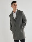 Laidlaw + Leeds Mason Car Coat, Grey product photo
