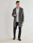Laidlaw + Leeds Mason Car Coat, Grey product photo View 03 S