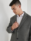 Laidlaw + Leeds Mason Car Coat, Grey product photo View 04 S