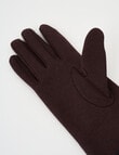 Boston + Bailey Fleece Lined Gloves, Chocolate product photo View 03 S