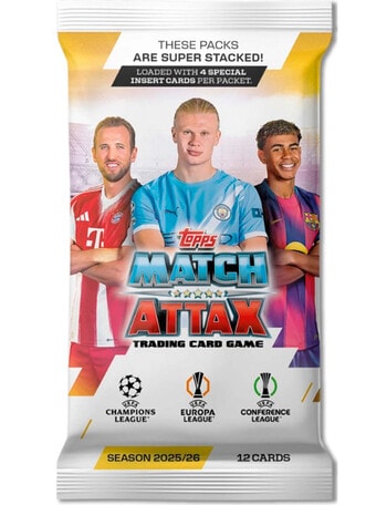 Cards UEFA Ma Champions League 25/26 Blister, Assorted product photo