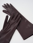 Boston + Bailey PU Long Glove, Chocolate product photo View 02 S
