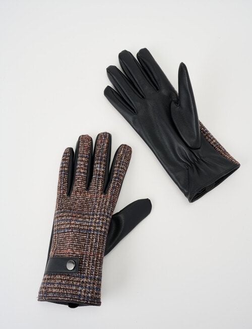 Boston + Bailey Check Glove, Multi Check product photo View 02 L