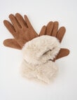 Boston + Bailey Sherpa Lined Glove, Tan product photo View 03 S