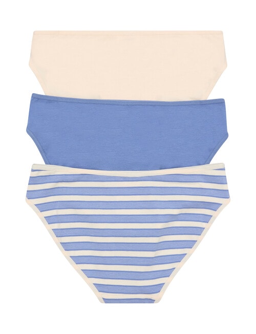 Jockey Multipack Brief, 3-Pack, Almond White, Daybreak, Poolside Stripe product photo View 02 L