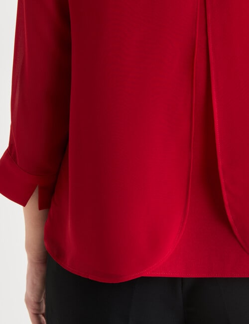 Double Layer Top, Ruby product photo View 06 L