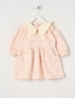 Teeny Weeny Butterflies and Bows Play Time Fleece Bow Dress, Pink product photo