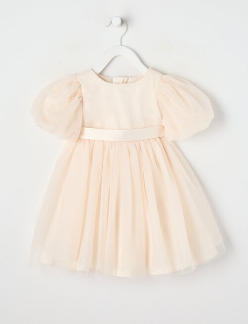 Teeny Weeny All Dressed Up Elsa Dress, Peach product photo