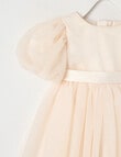 Teeny Weeny All Dressed Up Elsa Dress, Peach product photo View 03 S