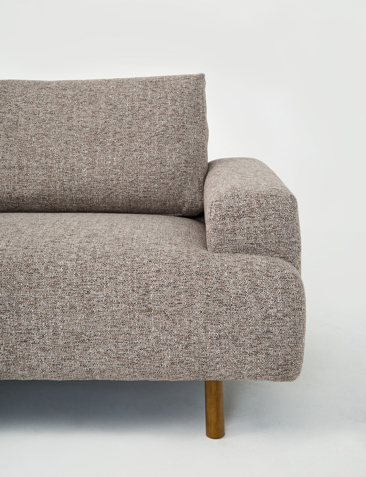 LUCA Furniture Bari V2 Fabric 3 Seater Sofa - Sofas