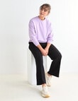 Superfit Wide Pintuck Pant, Black product photo View 03 S