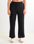 Superfit Wide Pintuck Pant, Black product photo View 05 S