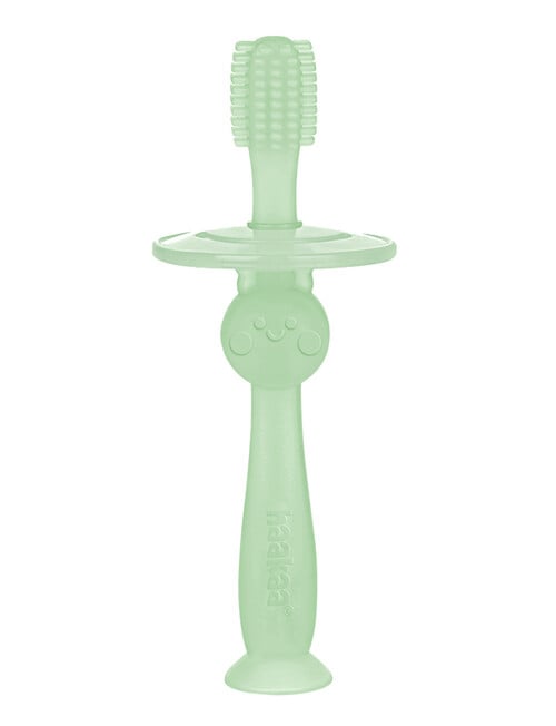 Haakaa 360&deg; Silicone Toothbrush, Lime product photo View 02 L