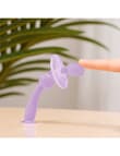 Haakaa 360&deg; Silicone Toothbrush, Lilac product photo View 05 S