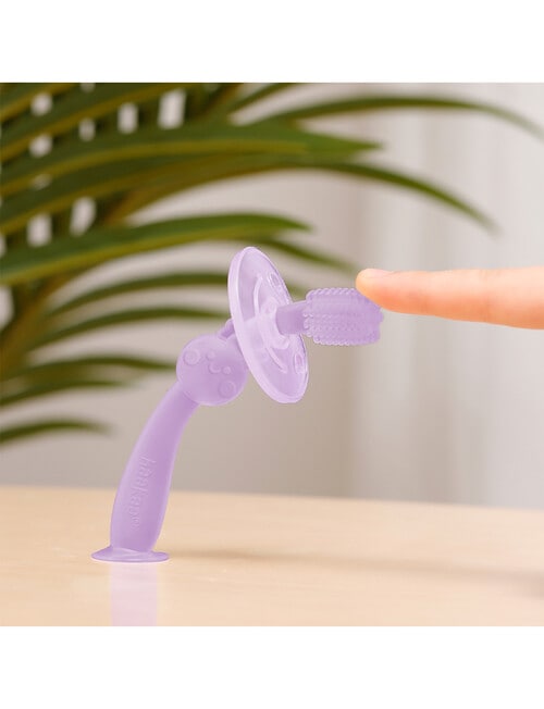 Haakaa 360&deg; Silicone Toothbrush, Lilac product photo View 05 L