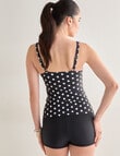 Zest Resort Sally Tankini, Black Polka Dot product photo View 07 S