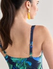 Zest Resort Painted Sea Molly Swimsuit, Blue product photo View 06 S