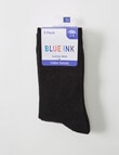 Blue Ink Cotton Rich Crew Sock, 3-Pack, Black product photo View 02 S