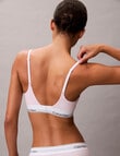 Calvin Klein Icon Cotton Modal Push Up Bra, Cradle Pink, A-DD product photo View 03 S
