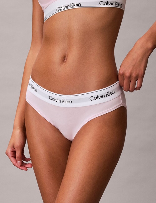 Calvin Klein Icon Cotton Modal Bikini, Cradle Pink product photo View 02 L