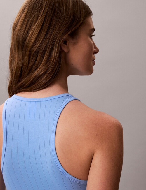 Calvin Klein Heritage Athletic Bralette, Blue Descent product photo View 03 L