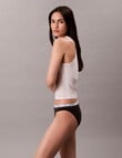 Calvin Klein Icon Logo Bikini Brief, 3-Pack, Black, Grey & Animal product photo View 04 S
