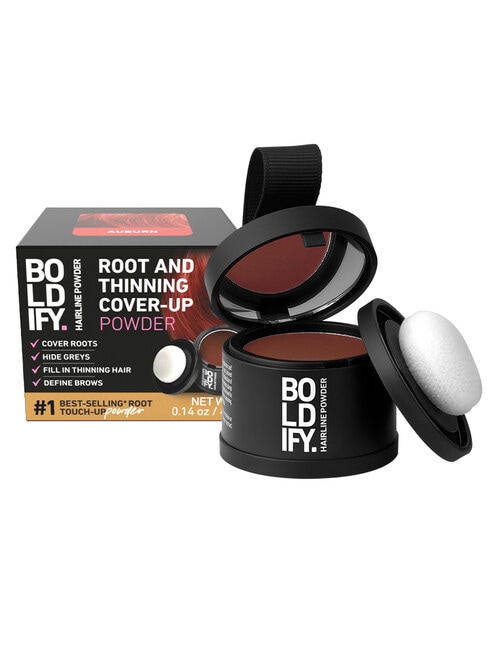 BOLDIFY. Root & Thinning Cover Up Powder, Auburn, 4g product photo