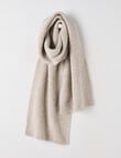 Boston + Bailey Rib Scarf, Mocha Marle product photo