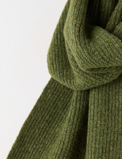 Boston + Bailey Rib Scarf, Sea Kelp product photo View 02 L