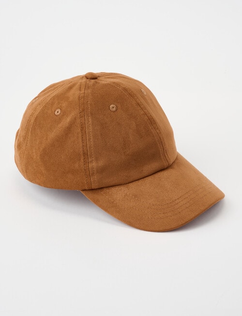 Boston + Bailey Suede Cap, Tan product photo
